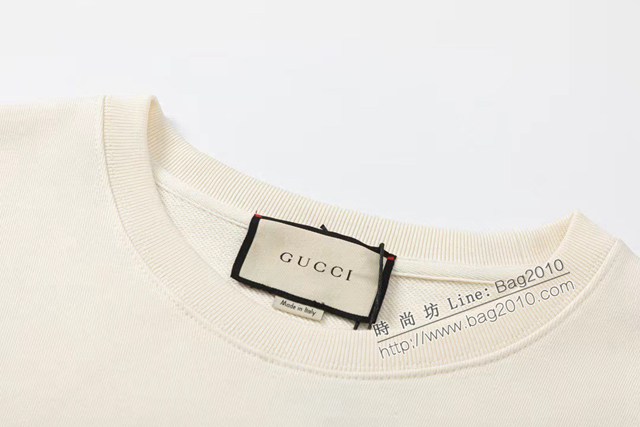 Gucci古奇專櫃古馳2023FW新款印花衛衣 男女同款 tzy3098